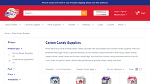 Cotton Candy Supplies - American Carnival Mart - cotton candy supplier
