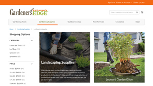 Landscaping Supplies for Your Yard & Garden from Gardener's Edge - landscape supplier
