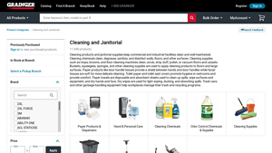 Cleaning and Janitorial Products - Grainger Industrial Supply - cleaning products supplier
