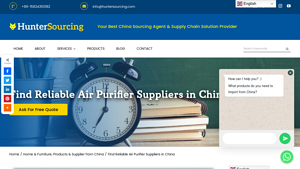 Find Reliable Air Purifier Suppliers in China - China Sourcing Agent - air purifier supplier