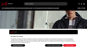 Infinity Motorcycles | Motorcycle Clothing & Helmets | Top Brands ... - motorcycle supplier