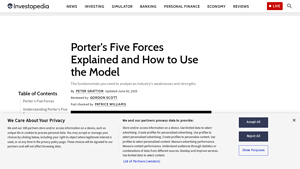 Porter's Five Forces Explained and How to Use the Model - Investopedia - power supplier