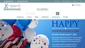 JK Findings | USA Jewelry Manufacturer and Wholesaler - wholesale jewelry supplier