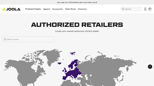 Authorized Retailers - JOOLA USA - pingpong table supplier china