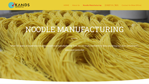 NOODLE MANUFACTURING - KANDS Corporation - ramen noodles supplier