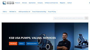 Pumps, Valves and Service I KSB USA - pump supplier