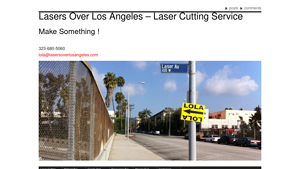 Lasers Over Los Angeles - Laser Cutting Service in LA - laser cutter service