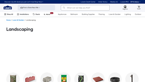 Shop Landscaping at Lowes.com - landscaping supplier