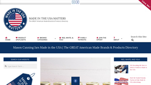 Mason Canning Jars Made in the USA | The GREAT American Made Brands ... - mason jar supplier