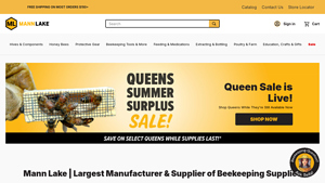 Mann Lake | Largest Manufacturer & Supplier of Beekeeping Supplies - bee supplier