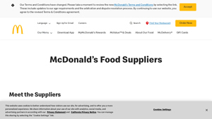 McDonald's Food Suppliers - mcdonald's suppliers