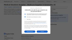 Medical Solutions Supplier - Medicare Supplier in Greenville, SC - medical solutions supplier