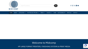 Midcomp | HP Large Format Printers | Vinyl Cutters | Media - printing equipment supplier