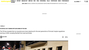 FIA reveals six F1 engine suppliers signed up for 2026 - formula 1 engine suppliers