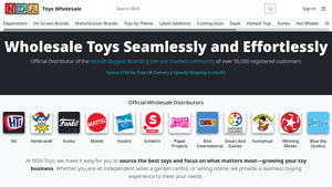 Wholesale Toys - Toy wholesaler & Distributor UK | NDA Toys - plush toy supplier