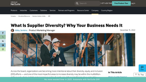 What Is Supplier Diversity? Why Your Business Needs It - diversity supplier