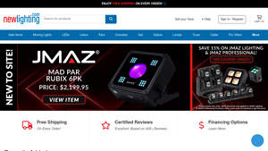 New Lighting - Stage and Theatrical Lighting Equipment, Moving Lights ... - stage lighting equipment supplier