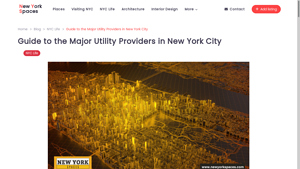 Guide to the Major Utility Providers in New York City - energy suppliers nyc