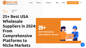 25+ Best USA Wholesale Suppliers in 2024: From ... - NicheSources - made in usa suppliers