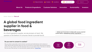 Global food ingredient supplier - ofi - ingredient supplier