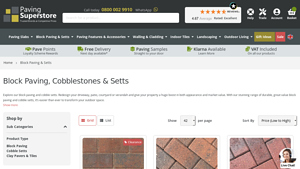 Block Paving, Cobblestone & Setts | Driveways & Gardens - Paving Superstore - paving suppliers