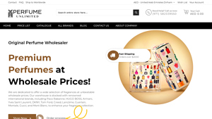 Distributor & Wholesaler of Fragrance Brands | Perfume Unlimited - perfume distributors supplier