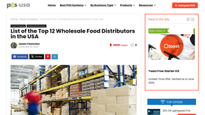 List of the Top 12 Wholesale Food Distributors in the USA - food supplier companies