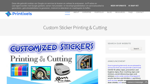 Custom Sticker Printing & Cutting | Printixels™ Philippines - sticker supplier