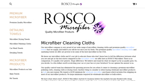Wholesale Microfiber Towels | ROSCO Microfiber - microfiber towel supplier