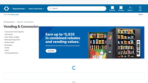 Bulk Vending Supplies & Concession Supplies - Sam's Club - vending machine supplier