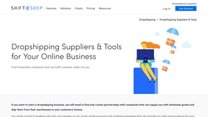 Dropshipping Suppliers [Complete 2025 Dropshippers List] - shift4shop - dropship supplier