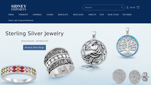 Wholesale Sterling Silver Jewelry Supplier | Sidney Imports - wholesale jewelry supplier