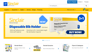 Sinclair Dental | Homepage - dentist supplier