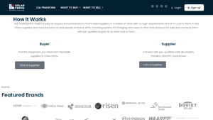 SolarFeeds - Wholesale Solar Equipment Marketplace - solar supplier
