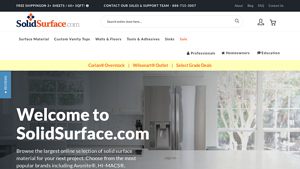 Corian Countertops | Discount Solid Surface Sheets | SolidSurface.com - countertop supplier