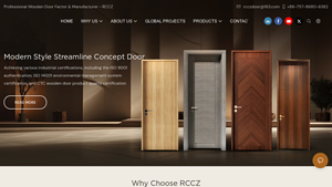 China Wooden Doors, Solid Wood Doors Manufacturer, Supplier - RCCZ - china wooden door supplier