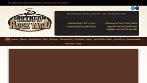 home - , - Southern Aggregates Inc, Building and Landscape Supply - dirt supplier