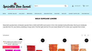 Shop Bulk Cupcake Liners: Wholesale Cupcake Liners Mini Standard Jumbo ... - cupcake liners supplier