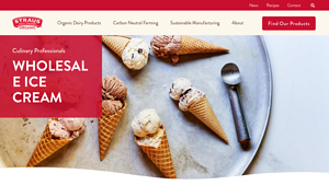 Wholesale Organic Ice Cream Distributor - Straus - ice cream supplier