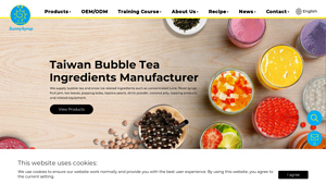 Bubble Tea Supplier | Sunnysyrup Food : Best Boba Supplier from Taiwan - boba milk tea supplier