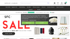 Supplies For Candles™ - UK Wholesale Candle Making Supplies - candle supplier