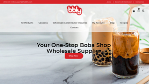 BBLY - One Stop Boba Shop Wholesale Supplier - bubble tea supplier