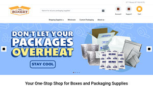 Cardboard Shipping Boxes and Packaging Supplies Online | The Boxery - package supplier