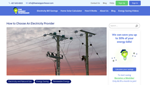 How to Choose an Energy Provider - The Energy Professor - energy supplier