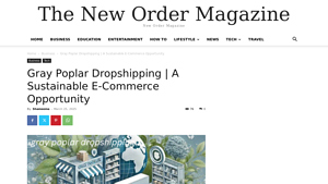 Gray Poplar Dropshipping | A Sustainable E-Commerce Opportunity - gray poplar supplier