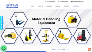 Titan Material Handling Pvt. Ltd. Pune India Offer Industrial,Goods ... - material handling equipment supplier