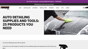 Auto Detailing Supplies And Tools: 25 Products You NEED - Torque Detail - car detailing supplier