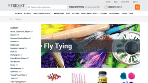 Fly Tying Materials & Supplies - Trident Fly Fishing - fishing flies supplier