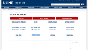 Safety Products, Safety Supplies & Equipment in Stock - ULINE - safety equipment supplier