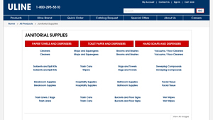 Janitorial Supplies, Janitorial Products & Equipment in Stock - ULINE - cleaning supplies supplier